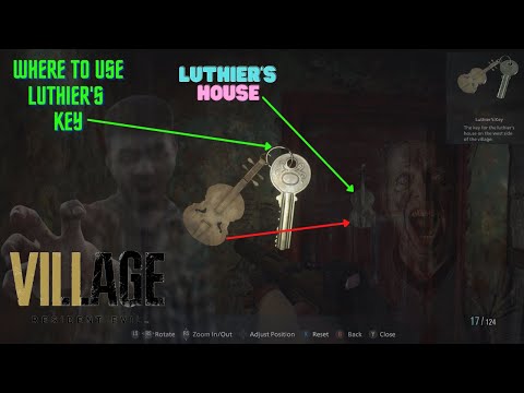 where to use luthiers House Resident evil village | Luthier's House Resident evil 8