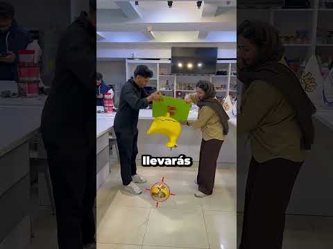 Ponen el pastel boca abajo para comprobar su calidad!
