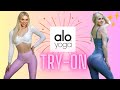 Alo Yoga Leggings Try On Haul See Thru Or Gym Approved