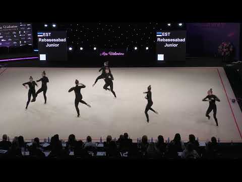 Miss Valentine 2026. Estonia. GC Rytmika - Rebasesabad. AGG Junior. EST