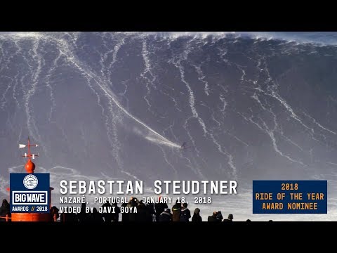Sebastian Steudtner at Nazaré  - 2018 Ride of the Year Award Nominee - WSL Big Wave Awards