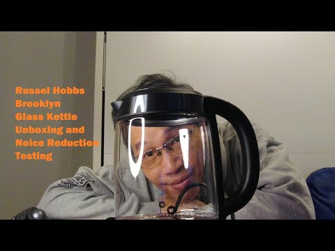 Russell Hobbs Brooklyn Kettle Unboxing and Noise Reduction Testing