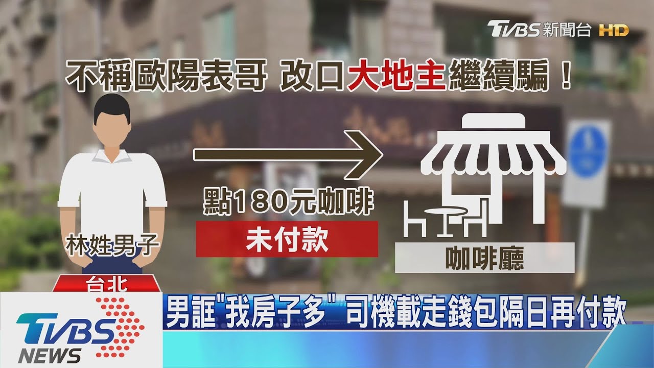 「表哥」又來了!男改稱「地主」 喝霸王咖啡