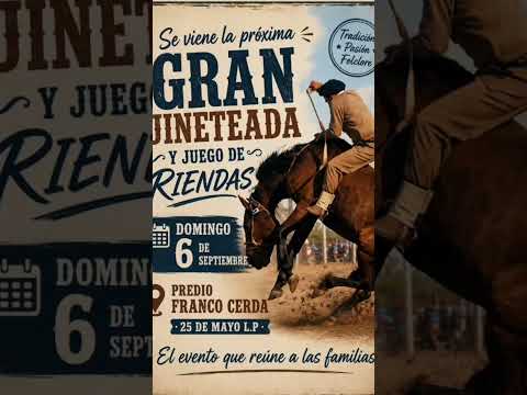 vaya agendando paisanada por si visita 25 de mayo la pampa.con los relatos del amigo.E Hermosilla.