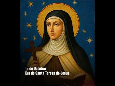 15 de Octubre SANTA TERESA DE JESÚS, RUEGA POR NOSOTROS #santateresadeavila
