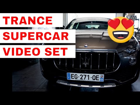 Powerful DJ Set in a Porsche & Maserati Workshop | Epic Electronic Vibes #trance