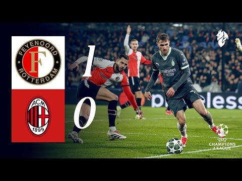 Defeat in the Champions League Play-off First Leg | Feyenoord 1-0 AC Milan | Highlights