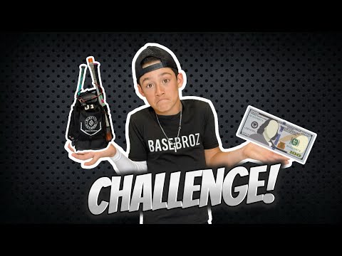 $100 baseball equipment challenge