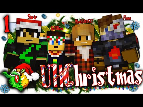 "LA UHC PIU' GRANDE D'ITALIA!" - UHChristmas EP.1 w/Suriv,GaBBuso & Flame [Minecraft ITA]
