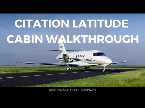 Inside the Cessna Citation Latitude: Cabin Tour