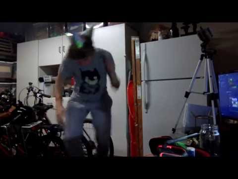 Idiot Dances To Nightcore In His Garage For 700 Subs