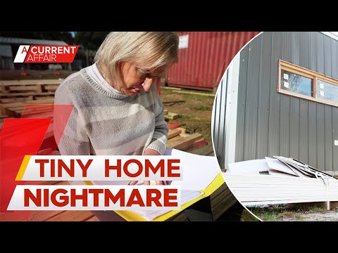 The tiny homes entrepreneur accused of taking customers' deposits | A Current Affair
