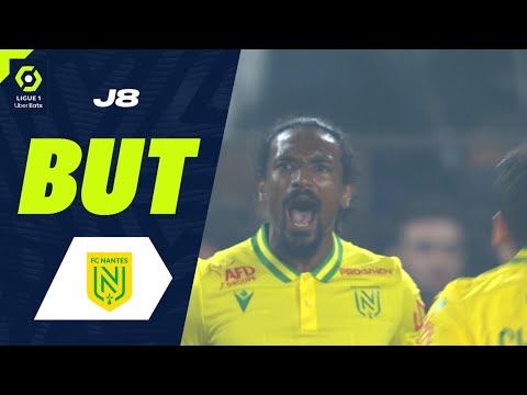 But Samuel MOUTOUSSAMY (58' - FCN) RC STRASBOURG ALSACE - FC NANTES (1-2) 23/24