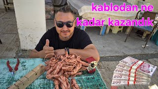 “Kablodan Ne Kadar Kazandım?” 💸💸💸 #copper #bakır #kablo #parakazanma 