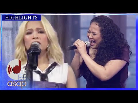 Klarisse's powerful vocal showdown with former TNT finalist Edel | ASAP
