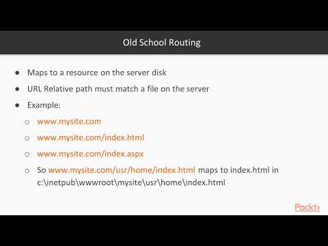 Getting Started with ASP NET Core MVC Understanding Routing | packtpub com