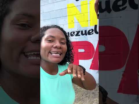 Desde el municipio José Angel Lamas, Estado Aragua Mural en defensa de Nuestro presidente nicolas.