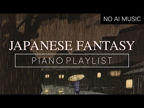 【Beautiful Piano】"A Tale of Love and Despair" - Japanese Fantasy Inspired Music, NO AI