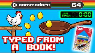 Can I Type In a Complete C64 Game From a Book in One Sitting? | Speed Run