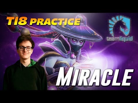 Miracle Templar Assassin practice before TI8 | Dota 2 TOP MMR