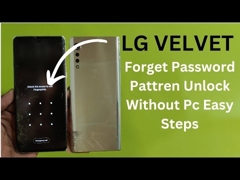 Lg Velvet Hard Reset Unlock | Lg Lm-G900Um Remove Pattren Without PC