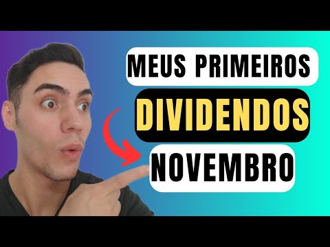 DIVIDENDOS de NOVEMBRO da minha CARTEIRA DE INVESTIMENTOS!