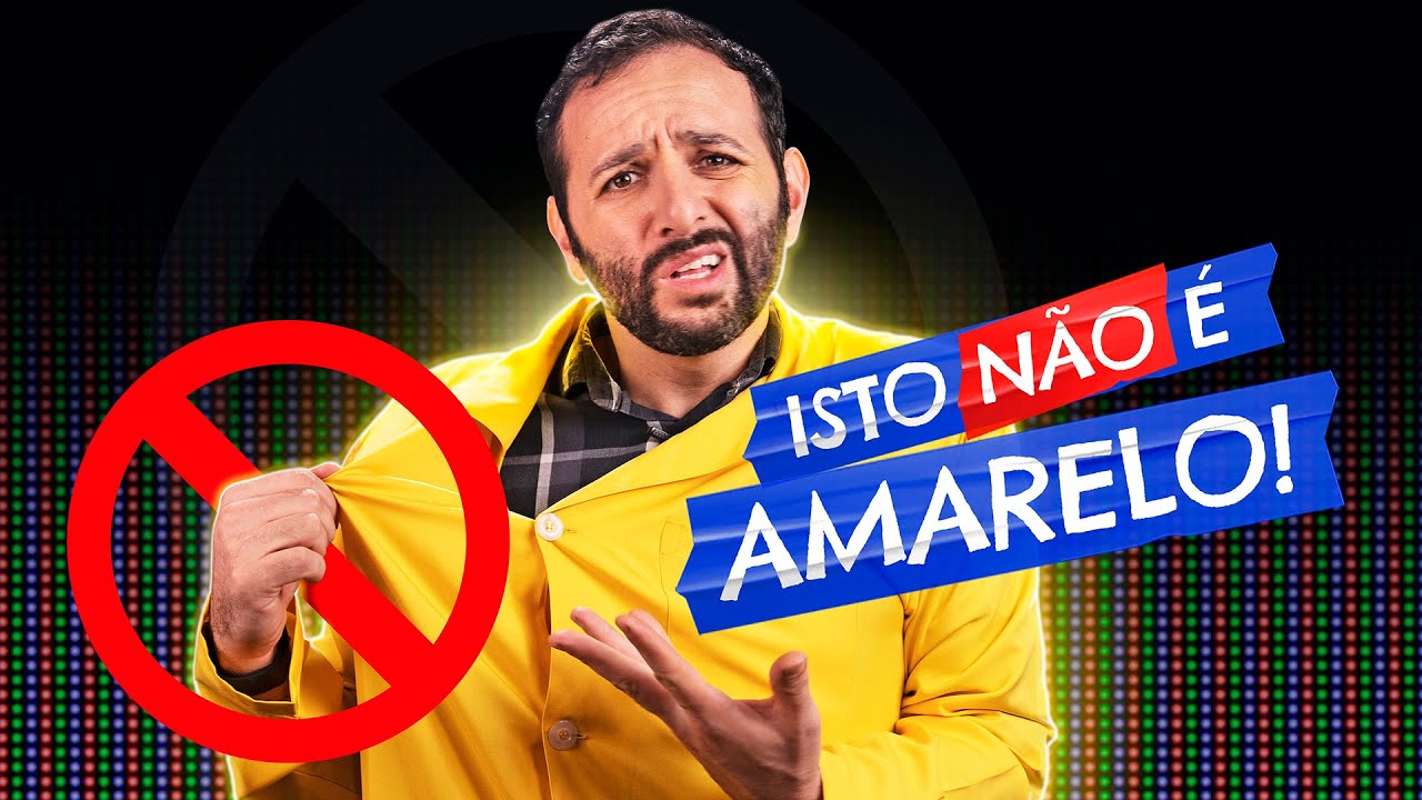 ISTO NÃO É AMARELO!
