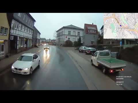 Germany. Road B64, Holzminden, Nordstraße — Seesen-Schlakenmühle, 2019, 4x