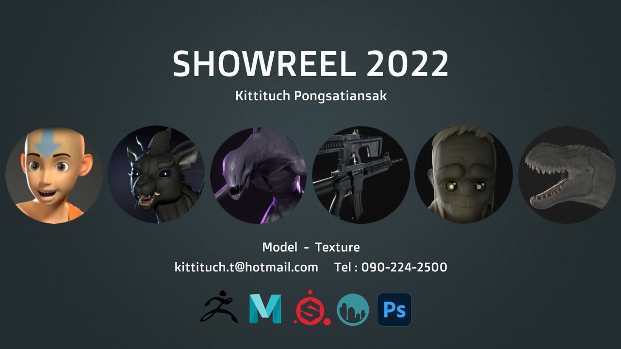 ทำโมเดล 3D - รับออกเเบบ Character 3มิติ - 2