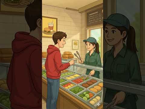 Ordering Food in English: Fast Food (A1 Level)