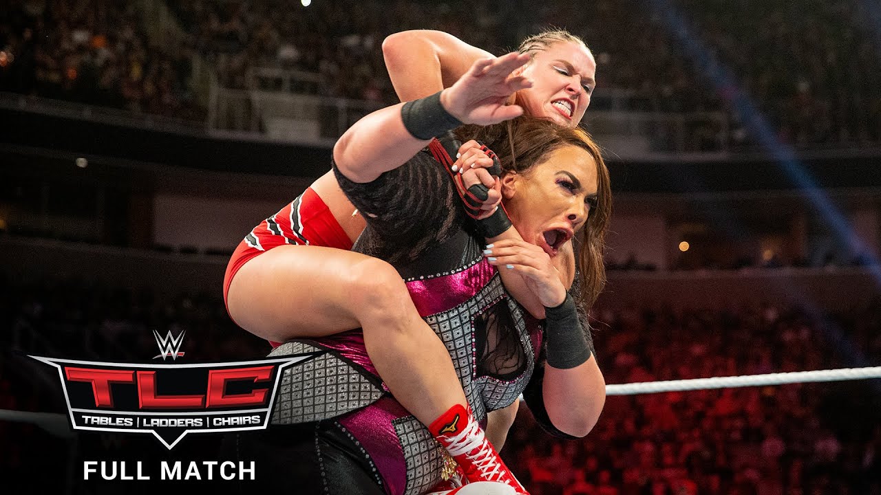 FULL MATCH Ronda Rousey vs. Nia Jax Raw Women’s Championship Match WWE TLC 2018 THClip