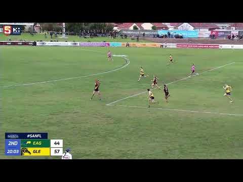 Rd 17 Hostplus SANFL Snapshot - Glenelg's Hugh Stagg finishes great team play
