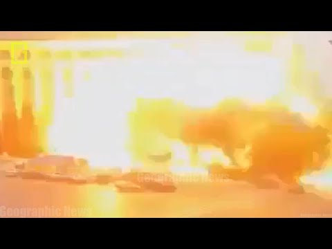 Today's news: Missile attack on square causes Massive Thermobaric Explosion in Kharkiv City