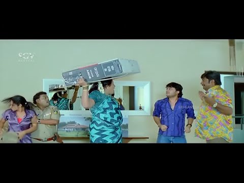 ಸಾಧು ಕೋಕಿಲನ ಹೆಂಡತಿಯರನ್ನು ಕೆರಳಿಸಿದ ಗಣೇಶ್ ಮತ್ತು ರಘು | Mr. 420 Kannada Movie Back To Back Comedy Scenes