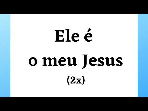Ele é o meu JESUS... PLAYBACK LEGENDADO (Aline Nascimento)