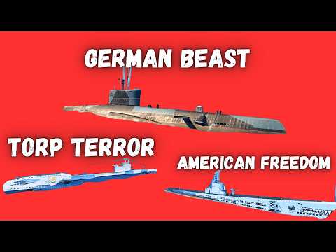 Every Tier X Submarine in World of Warships RANKED (2025)!