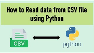 How to Read CSV file data using Python