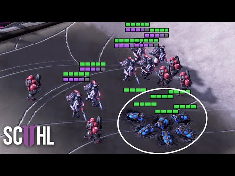 Dark's BANELING LANDMINES - Starcraft 2: Clem vs. Dark
