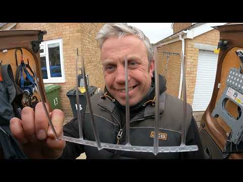 BIRD DETERRENT SPIKES ON A TV AERIAL & WALL MOUNTING A TV