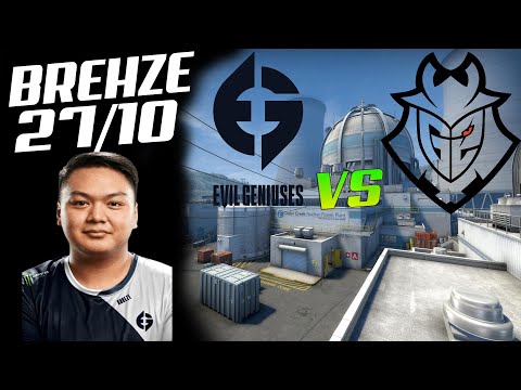 CSGO POV EG.BREHZE(27/10) VS G2 NUKE BLAST Premier Spring Groups 2021 10.02.21!