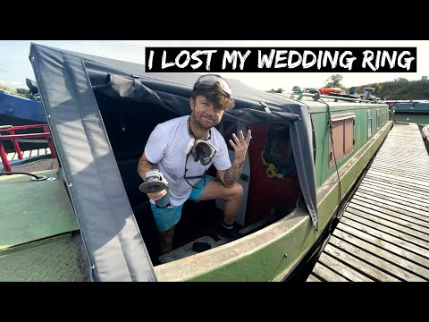 LOSING MY WEDDING RING in the canal & our BIGGEST project yet?! A normal week of BOATLIFE?