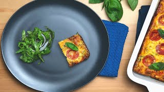Crustless Quiche Recipe With Kale, Bacon And Cheese, Low-Carb Keto Quiche | Recipe Castle