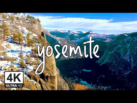Yosemite 4k - Beautiful Relaxing Music and Stunning Natural Beauty (4K UHD)