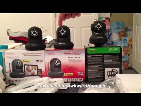 Comparing Foscam FI8918W vs FI8910W vs FI9820W Indoor Test