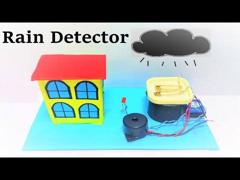 inspire award winning project rain detector working model without sensor automatic howtofunda