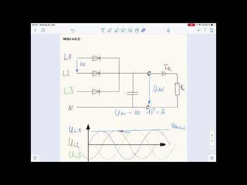 Gleichrichter M3 und B6 mit und ohne Zwischenkreis