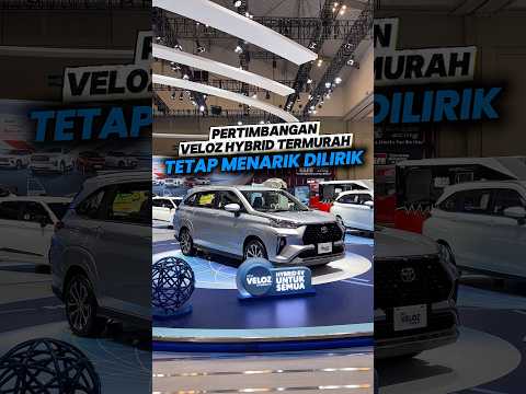 Alasan ini bikin Toyota Veloz Hybrid varian V termurah jadi opsi menarik buat dibeli.