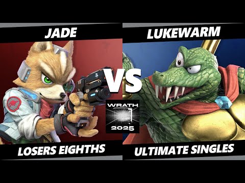 Wrath 2025 TOP 8 - Jade (Fox) Vs. Lukewarm (King K. Rool) Smash Ultimate - SSBU