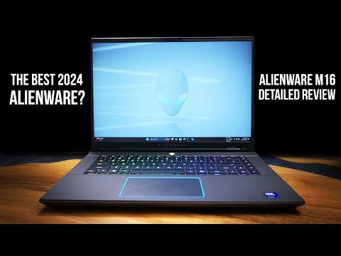 video - Alienware M16 R2, Intel Ultra 7-155H, RTX 4050, 16 GB DDR5-5600, 1 TB SSD, QHD+ 240 Hz 320 nits 100% sRGB