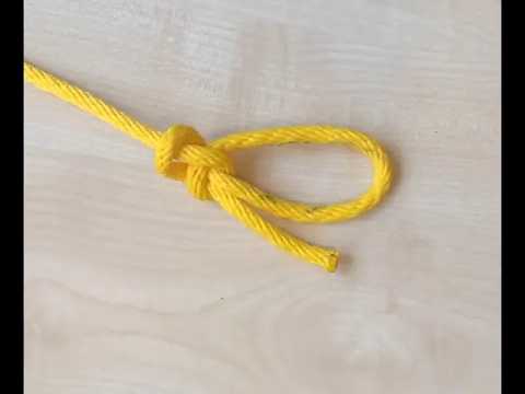 #06 - Čvor luk, klin ili bulin - Petlja koja se ne zateže